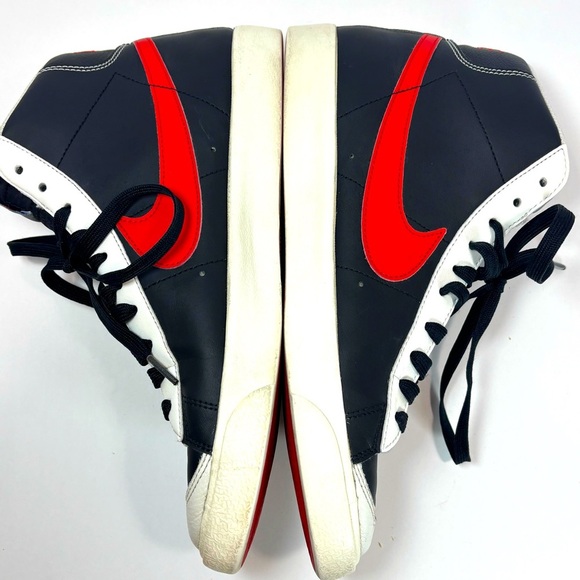 Nike NBA x Blazer '77 EMB Mid 75th Anniversary-Trail Blazers Shoes Men Sz 9 - Picture 1 of 9